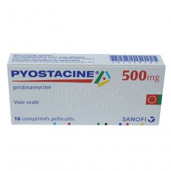 Пиостацин (Пристинамицин) таблетки 500мг №16 в Владимире и области фото